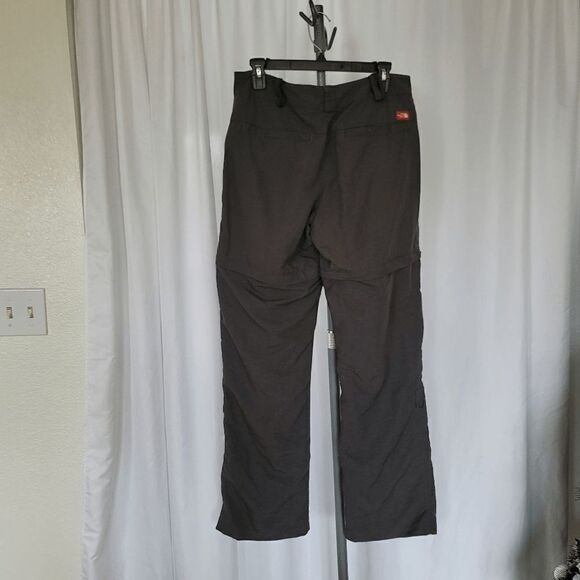 the North face gray switch it reversible pants to shorts women's size 10 - Picture 10 of 12